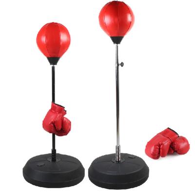 China Speed ​​Durable Original Black Red Standing Sandbag Boxing Adult Kid Home Gym for sale