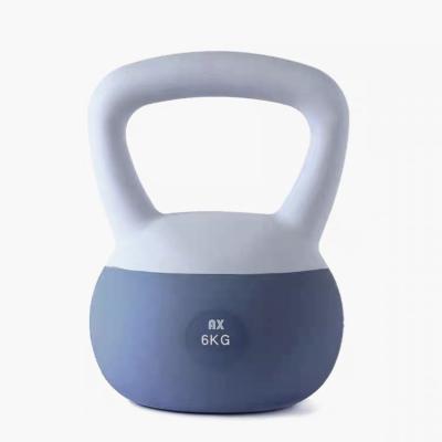 China Eco-friendly Home Fitness Gym Equipment Weight Lifting Strength Training Iron Sand Soft Kettlebell Free Mix for sale