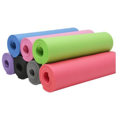 China Comfortable Gym Exercise Equipment Gymnastics AX Print Eco Friendly Logo PVC Yoga Mat Custom Made for sale