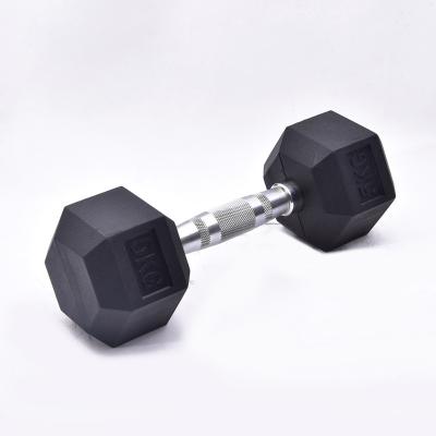 China Eco-Friendly AX Factory Direct Custom Premium Logo PVC Hex Dumbbell for sale