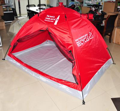 China Eco Friendly Outdoor Furniture Rpet Camping Floding Tent for sale