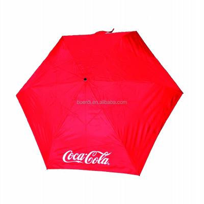 China TCCC Folding Audited Factory Coke Cola Umbrella for sale