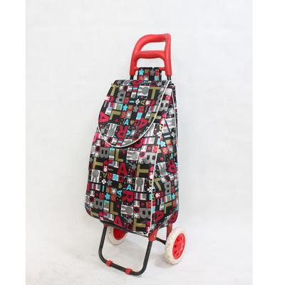 China 2 Tier Folding Shopping Trolley Eco - Friendly Foldable Bag , Shopping Bag For Trolley for sale