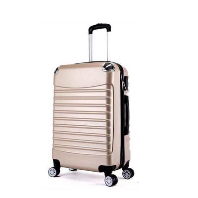 China 3 Pcs Nylon White Carry On Set Aluminum Metal Suitcase Travel Luggage for sale