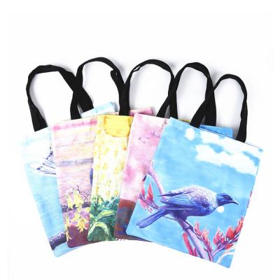 China Wholesale Reusable Cloth Folding Carry Shopping Grocery Bag for sale