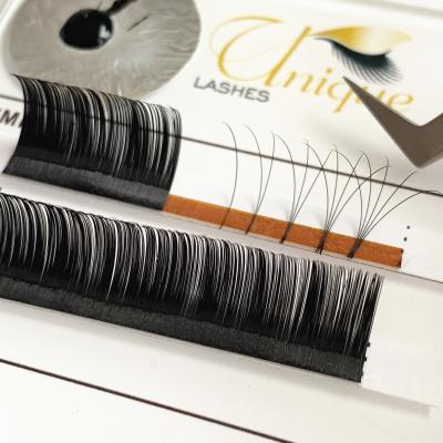 China Natural Create Your Own Lashes C cc D DD B Curl Person Whips Russian Volume Lashes In Stock for sale