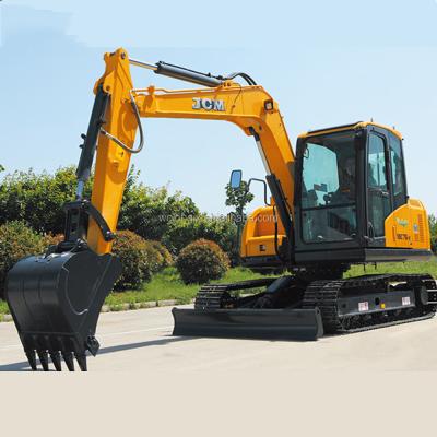 China JCM MC76-9 7 Ton New Small Hydraulic Excavator Energy Saving Mini Bagger Excavator For Sale 0.32m3 for sale