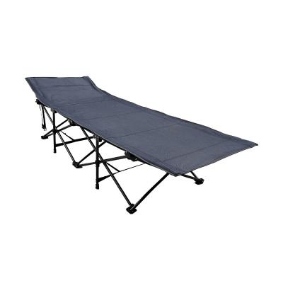 China Leisure Camping Beach Bed Folding Bed Office Easy-Carry Outdoor Lunch Break Accompany Portable Oxford Cloth Folding Bed for sale