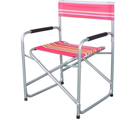 China Director Chair Outdoor Furniture Portable Ultra-light Easy-carry Aluminum Folding Folding Camping Beach Chair for sale