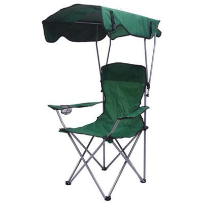 China Beach Chair Easy Folding Outdoor Folding March Blind Chair For Sports Camping And Picnics With Sunscreen Canopy for sale