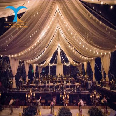 China Celebration Customl uxury aluminum frame tents for event tents wedding party for 100 people. for sale