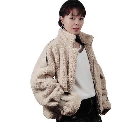 China Breathable Faux Fur Plus Size Women Coats With Shoulder Belt 2021 Winter for sale