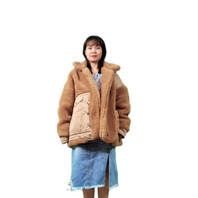 China Breathable Plus Size Faux Fur Jackets And Coats 2021 for sale