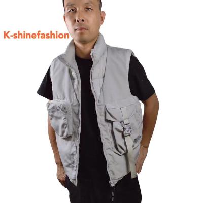 China Breathable Casual Mens Stripper Invest Mens Vest Leather Vest For Men for sale