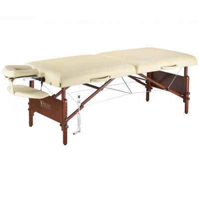 China Del Ray Wooden Professional Adjustable Thermal Portable Acupuncture Physical Table Modern Head Massage Tables for sale