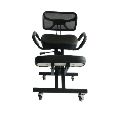 China New Style Posture Modern Adjustable Kneeling Chair Student Study Writing Office Chair Ergonomic Kneeling Chair With Backrest for sale