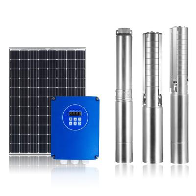 China DC 0.75HP solar pumps kit solar submersible pump from irrigation China factory in Thailand for sale