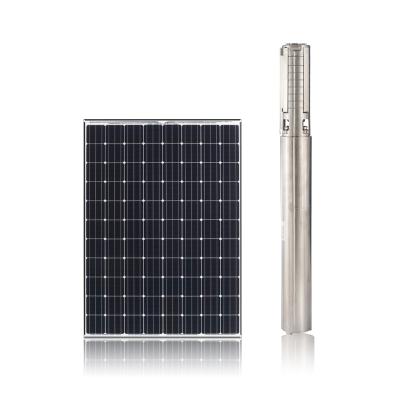 China Solar Irrigation Pump In Water Pumps Economic Deep Well Agriculture Irrigation Solar Pump Kit Solar Submersible Deep for sale