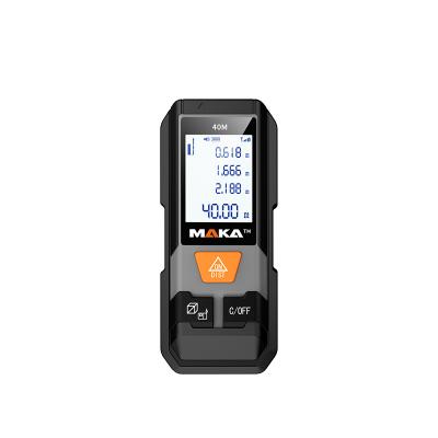 China Intertek CE FCC Rohs 40m MAKA MK202 Maka Mini Rangefinder Laser Distance Meter zu verkaufen