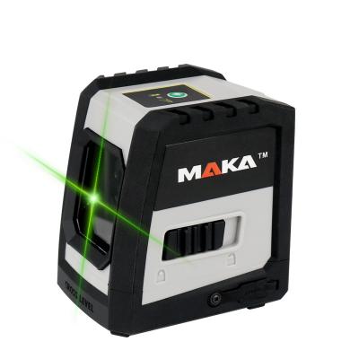 China New design Cross Green Line Laser Level Laser Line Level Containing a magnet en venta