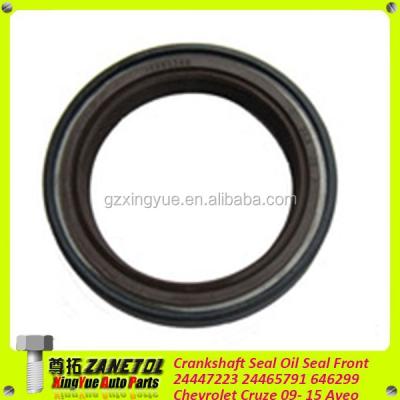 China Crankshaft Seal Gasket Front 24447223 24465791 646299 Chevrolet Cruze 09 - 15 Aveo 05-15 Opel Astra 98-09 40 for sale