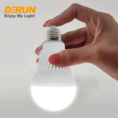 China Warehouse LED Emergency Light Bulb A19 E27 B22 7W 9W 12W Super Bright Intelligent Smart Rechargeable Waterproof Battery Operated for sale