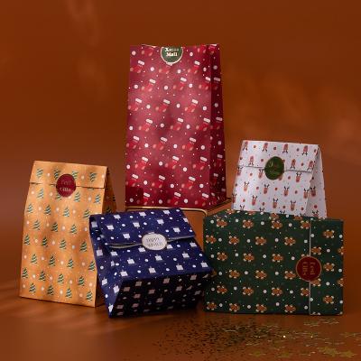 China Gift & Craft Christmas Gift Box Christmas Eve Apple Candy Bag Paper Bag Christmas Eve Fruit Box for sale