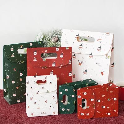 China Gift & Craft Christmas Gift Box Candy Bag Hand Shake Hand Gift Box Bag for sale