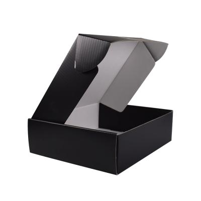 China Recyclable Wholesale Custom Luxury Dark Foldable Cardboard Folding Box Paper Box Gift Boxes for sale