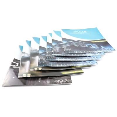 China paper & Custom Cardboard Offset Printing Saddle Paperback Catalog Printing Service Brochure for sale