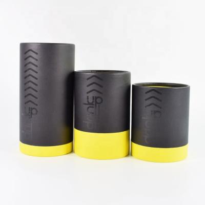 China Recyclable Custom Logo Tube Packaging Box Cylinder Packaging Tube Box Eco Friendly Round Paper for sale