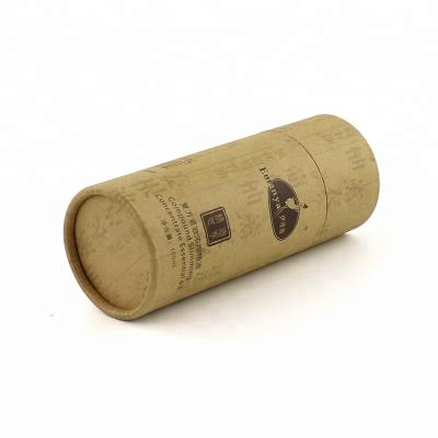 China China Factory Recyclable Cylinder Shaped Box Tube Paper Packaging for sale