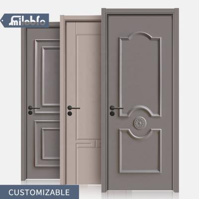 China Smile Bro Guangzhou PVC/UPVC/WPC Waterproof Doors Factory Manufacture The Latest Simple Styles Of Hotel Doors Luxury Door With Nice Design for sale