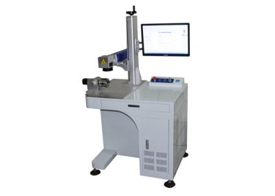 China Professional 20W Fiber Laser Marking Machine for marking key board / phone case for sale