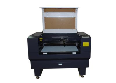 China Single head Small CNC laser cutting machine with ed dot pinter and up / down table for sale