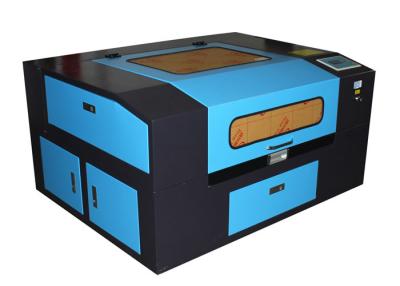 China 50W mini laser cutting machine with motorized Z-axis / rotary attachment for sale