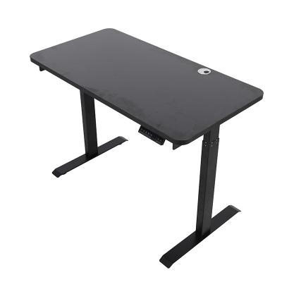 China Adjustable (height) New Promotion High Quality Customized Color H Shape Desk Stand Adjustable Height Gaming White Standing Desk for sale