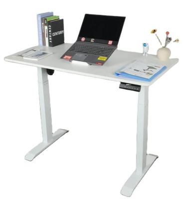 China Adjustable (height) China Factory Price High Quality 2 Legs Sit Stand Desk Electric Frame Single Motor Standing Desk for sale