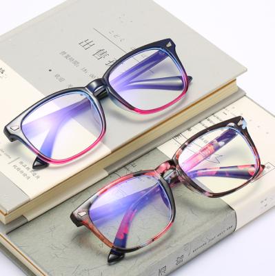 China New Polygon Glass Fashion Blue Light Glasses Anti Blocking Computer Blue Light Glasses for sale