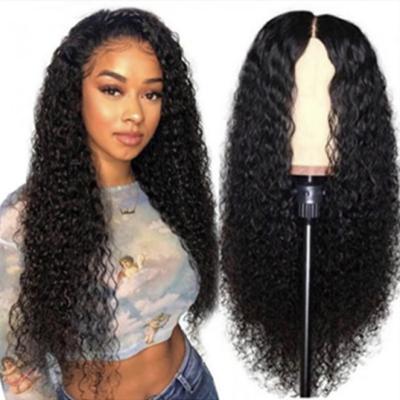 China Hot-selling Synthetic Hair Wig High Temperature Fiber Lace Wig Long Curly Women for sale