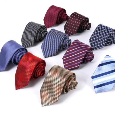 China New luxury men's casual tie striped knit tie with jacquard weave necktie wholesale for sale