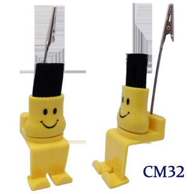 China Excellent Volume Automotive Supply Quality Computer Keyboard Brush Monitor Cleaner With Paper Clip For Retail Sales for sale