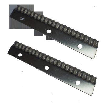 China Stainless Steel Stocked Corrugated Chopper Knife Blade Kitchen Use Reasonable Prices for sale