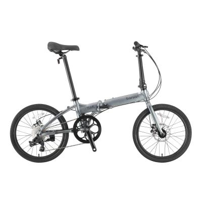 China Wholesale-Bicycles 20inch Steel Freestyle Road Bike Street Foldable Bicycle for sale