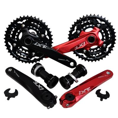 China Mountain Bikes Mountain Bike Hollow Integrated Pinion Shift Sprocket 10 Crank Speed ​​30 Speed ​​Compatible With 9 Speed ​​Bicycle Crankset for sale