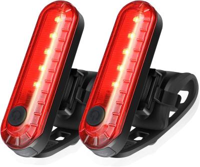 China USB Bicycle Tail Light Rechargeable LED Bicycle Safety Rear Recycling Flashlight Yes for sale