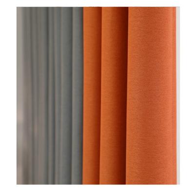 China Hot Sale 100% Polyester Blackout Custom Blackout Cheap Drapes In Curtains Hot Luxury Living Room for sale