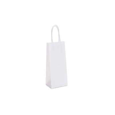 China Custom Printed Paper Bags Disposable Paper Food Packaging Disposable Food and Beverage Packaging Flexo Printing Hand Length Handle Accept for sale