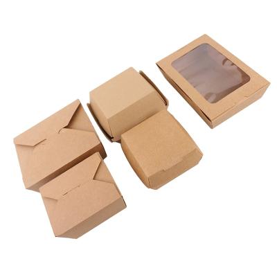 China Disposable To Be Tear Wrapping Paper Food Salad Vegetable Takeout Box for sale