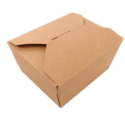 China Disposable Custom Take Out Disposable Sushi Salad Sandwich Paper Food Packaging Paper Box for sale